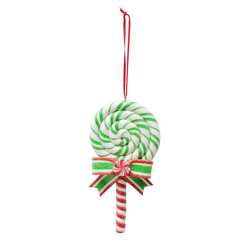 The Elf on the Shelf® Green & Red Lollipop Ornament, 5" | At Home