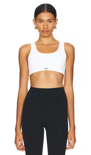 Alate All U Ribbed Sports Bra in White & Black | Revolve Clothing (Global)