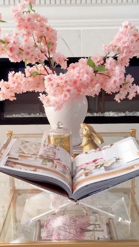 Spring is here that means Cherry blossom and floral coffee table books to style your home 

#LTKhome #LTKFind #LTKSeasonal
