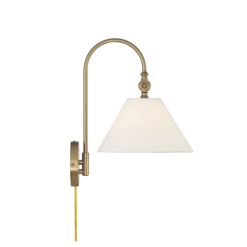 Teviston Single Light Dimmable Armed Sconce | Birch Lane