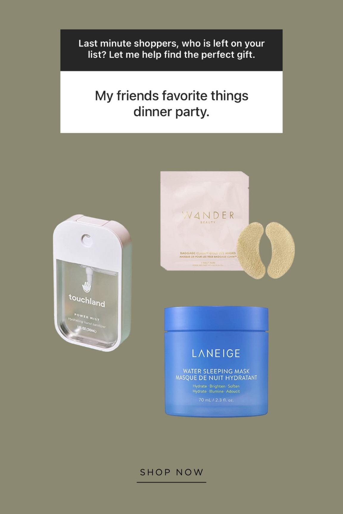 Holiday gifts for friends, last minute gifts, friends gift guide 

#LTKGiftGuide #LTKHoliday #LTKSeasonal