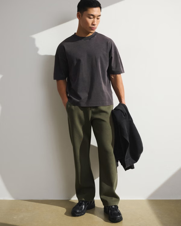 YPB neoKNIT MAX Relaxed Straight Bottom | Abercrombie & Fitch (US)