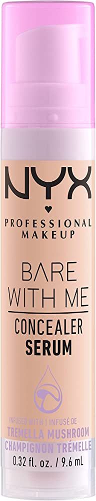 NYX PROFESSIONAL MAKEUP Bare With Me Concealer Serum, Up To 24Hr Hydration - Light | Amazon (US)