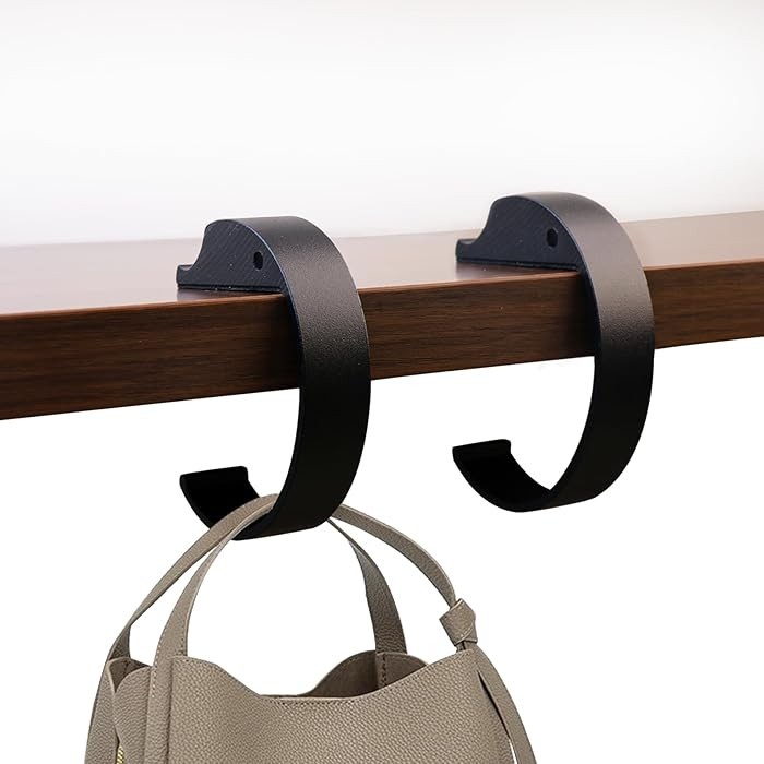 Bag Hook Heavy Sturdy Purse Hook for Table & Holds 50 lbs Purse Holder for Table Portable Purse H... | Amazon (US)