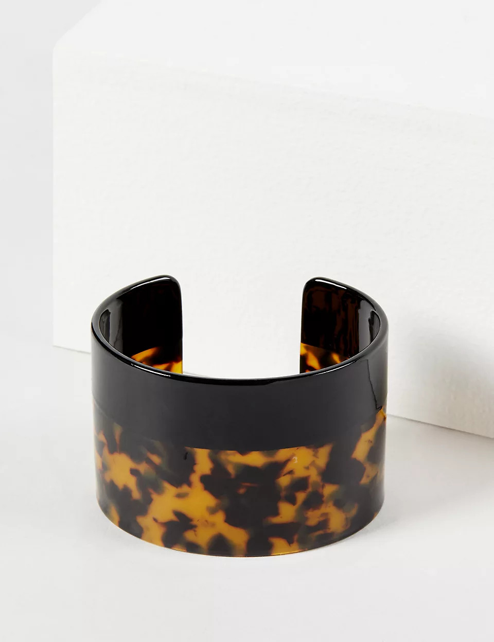 Faux-Tortoise Cuff Bracelet | Lane Bryant (US)