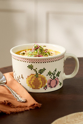 Harmonie Stoneware Soup Mug | Anthropologie (US)