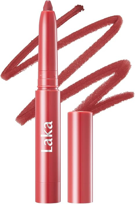 Laka Lip Liner - Smooth & Blendable Soft Matte Lip Contour Pencil for Shaping & Overlining Lips |... | Amazon (US)