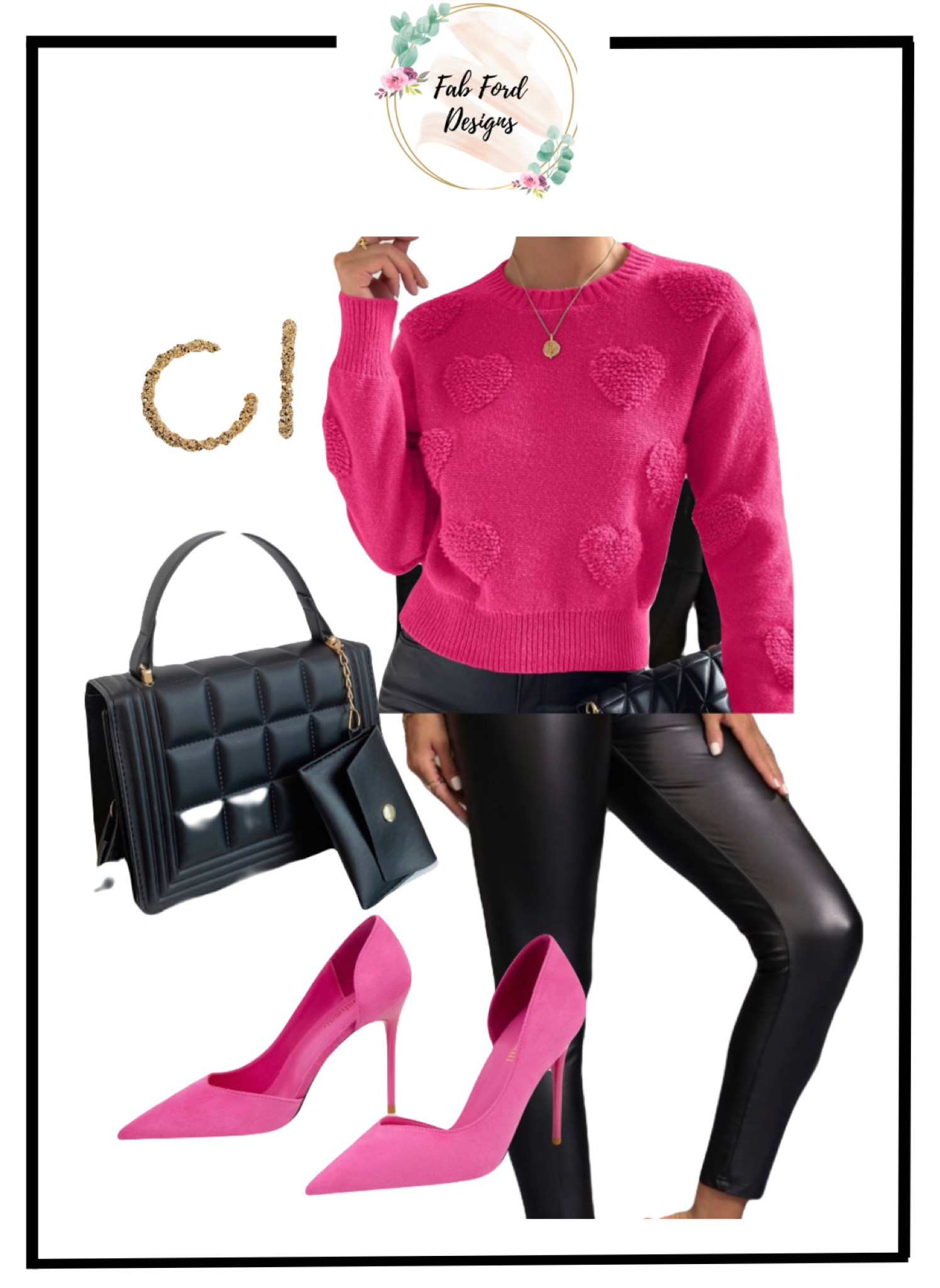 Valentine's | Date Night | Galentines | Pink and Black |

#LTKstyletip #LTKunder50