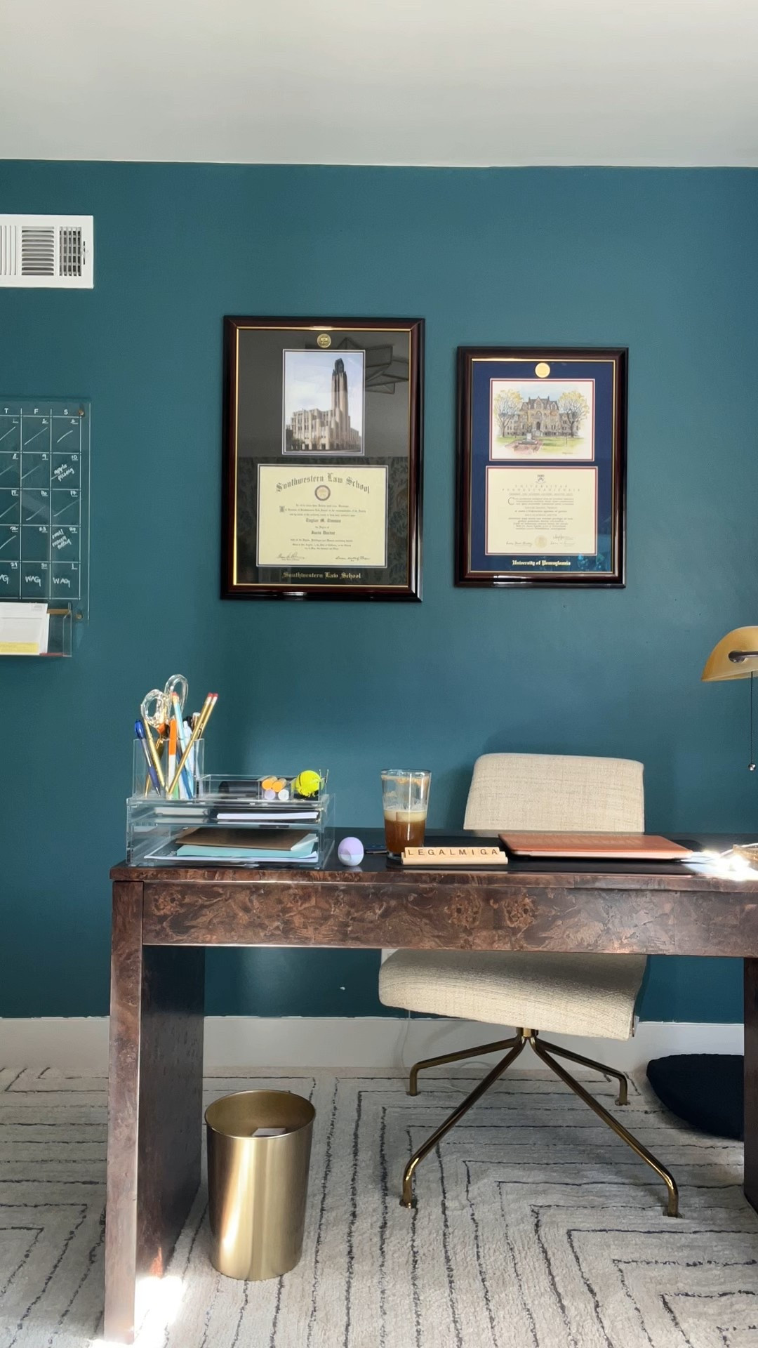 office refresh loading… 🪫 we’re keeping the acrylic though! just adding some baby-friendly corners 🙃

#LTKSeasonal #LTKHome #LTKFamily