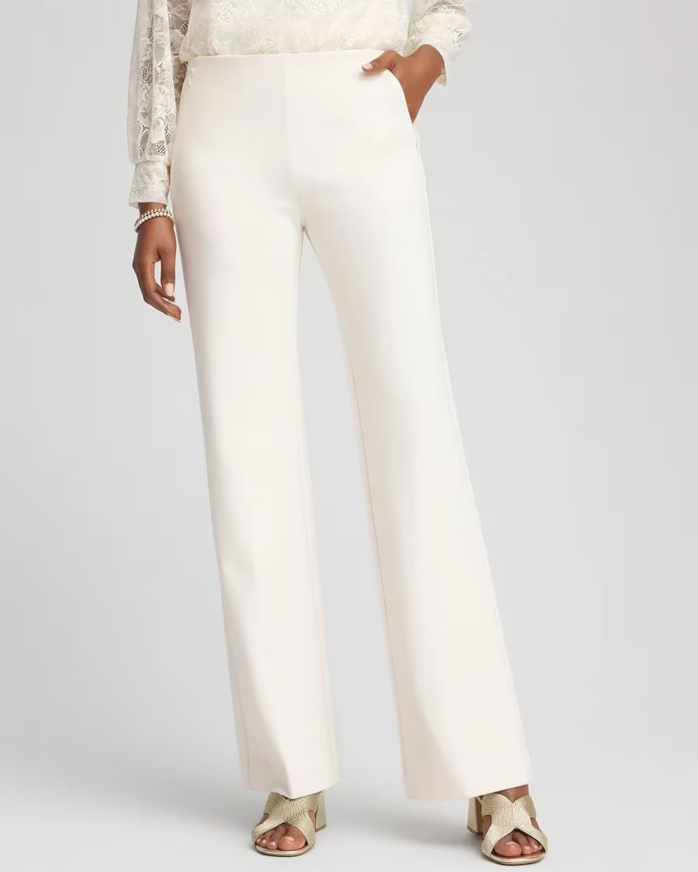 Juliet Slim Full-Length Ponte Pants | Chico's