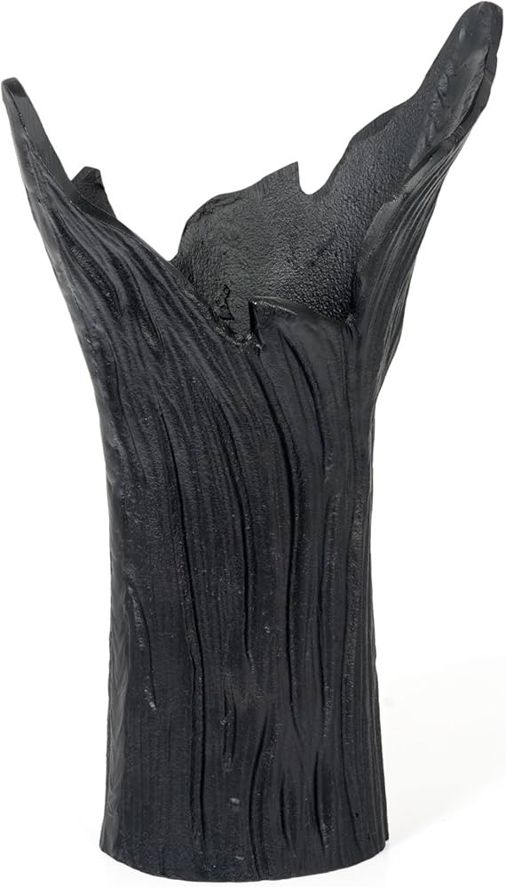 Nicolette 4" x 7" x 11" Black Metal Table Vase for Dining Room, Kitchen, Mantle, Shelf, Centerpie... | Amazon (US)