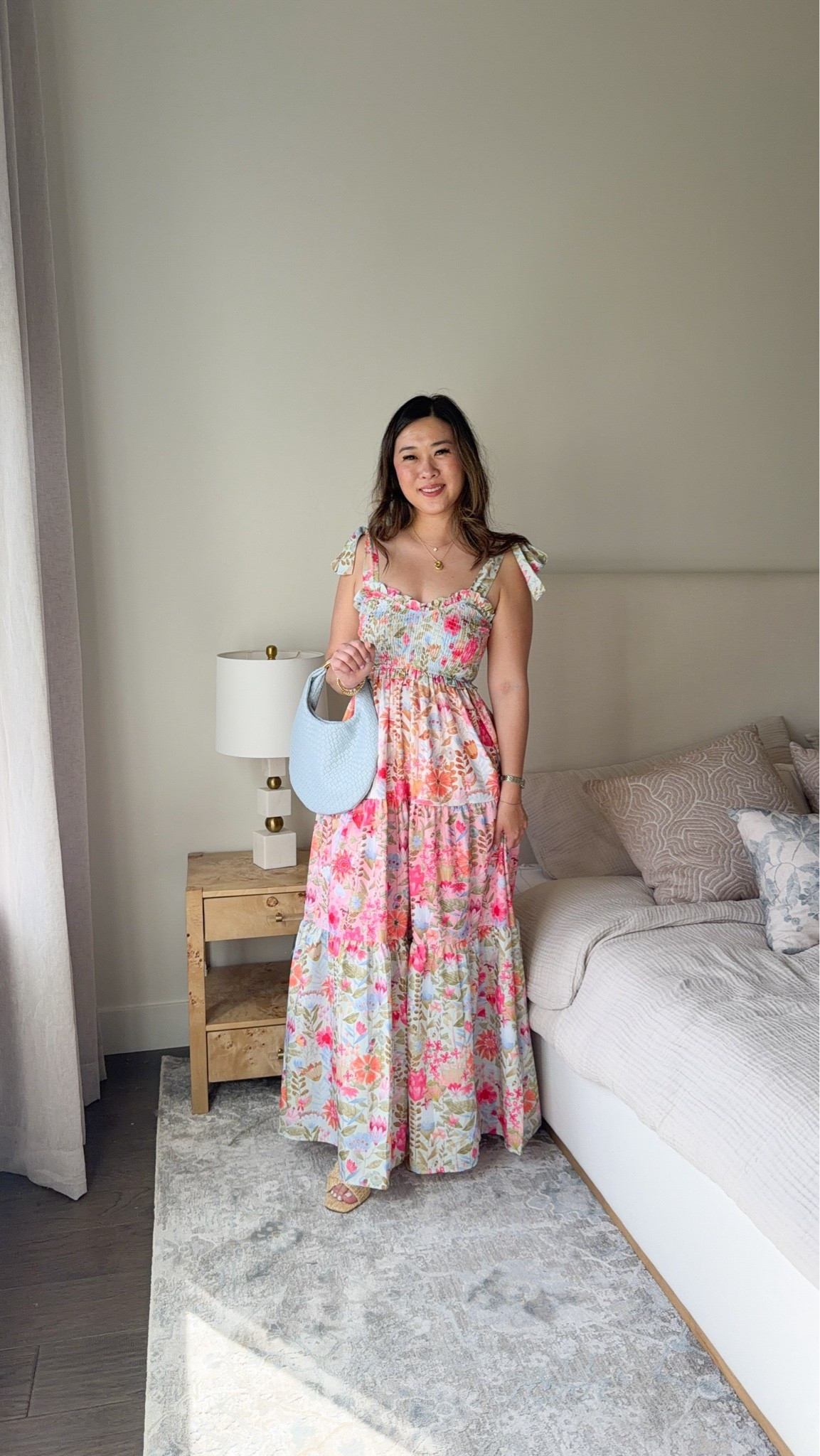 Amazon floral summer dress // special occasion dress // beach vacation resort wear // look for less dress // TCS // summer dress 

Wearing a small

#LTKgrwm #LTKSeasonal #LTKootd
