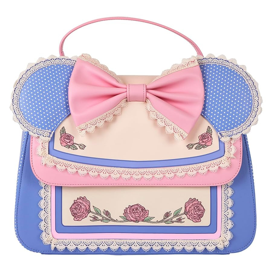 Loungefly Disney Minnie Floral and Lace Ears Crossbody Bag | Amazon (UK)