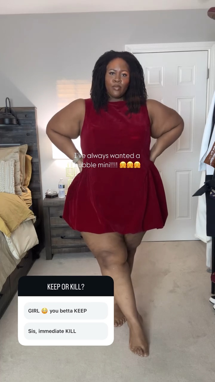 First LTK episode of “Keep or Kill”! Would you keep this & style it OR send it back & get your 💰? Let me know in the comments below ⤵️

Oh & I’m wearing a size 24. It is a little short in the back, but still keeps everything covered. I would add some stockings for sure! 

#LTKPlusSize #LTKFindsUnder50 #LTKParties