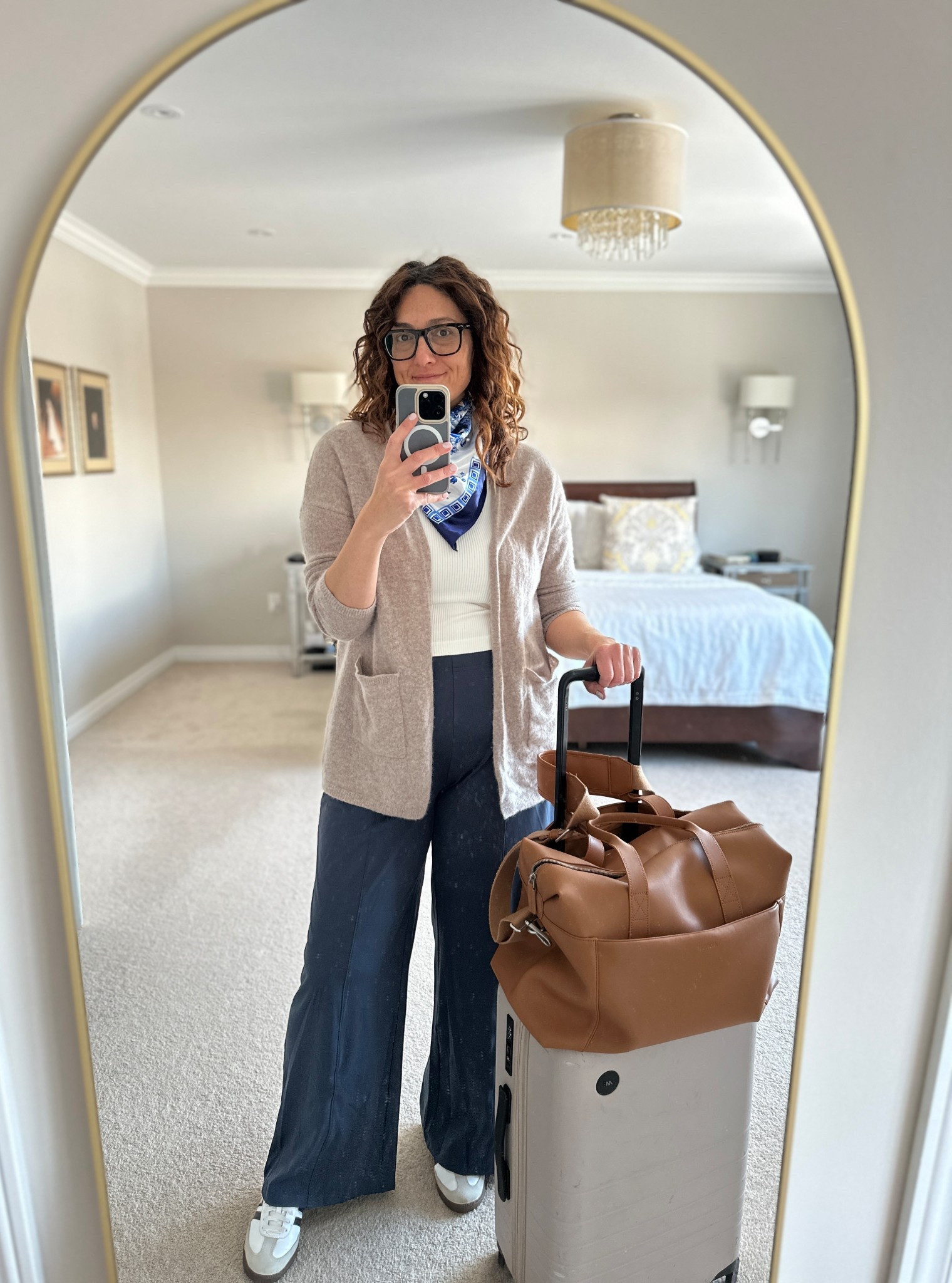 Dreaming of Spring travel. Soft trousers are on sale! Wearing M regular. 

#LTKtravel #LTKmidsize #LTKover50style