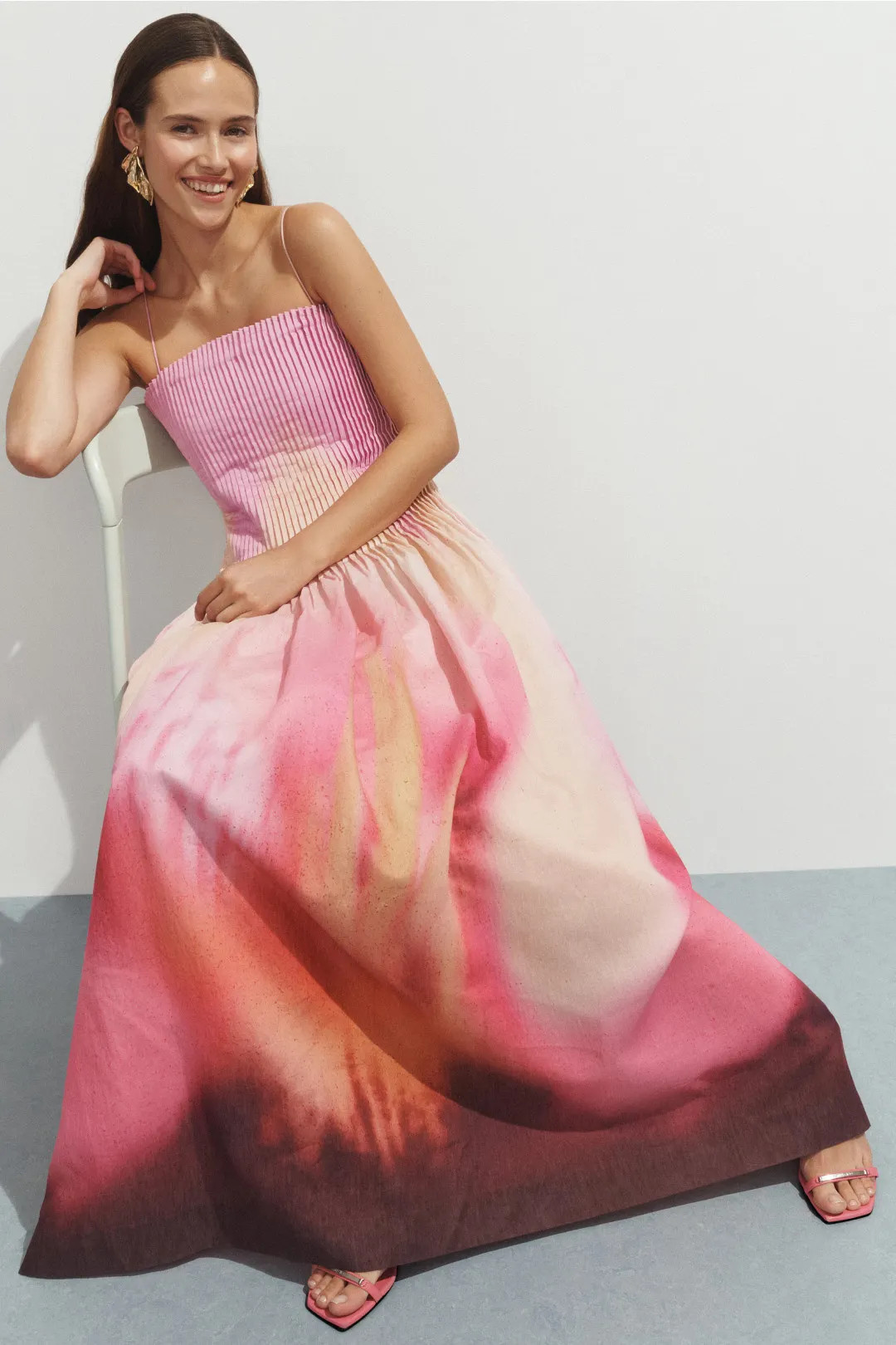 Grecia Pleated Dress | Rent the Runway