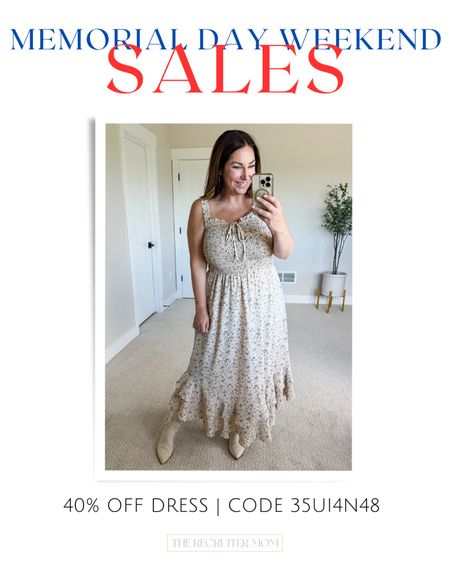 MDW sales // 40% off Amazon floral maxi dress 

Use code 35UI4N48

#LTKsalealert #LTKSeasonal #LTKstyletip