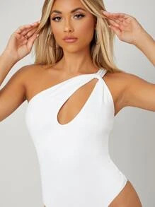 SHEIN BAE Cutout One-Shoulder Cheeky Bodysuit SKU: sS2104190037871788(1000+ Reviews)$9.99$9.49Joi... | SHEIN