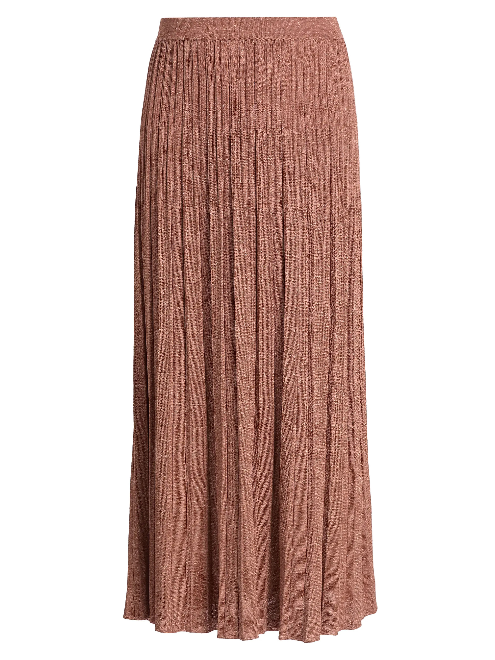 Zimmermann Wanderlust Pleated Metallic Midi-Skirt | Saks Fifth Avenue | Saks Fifth Avenue