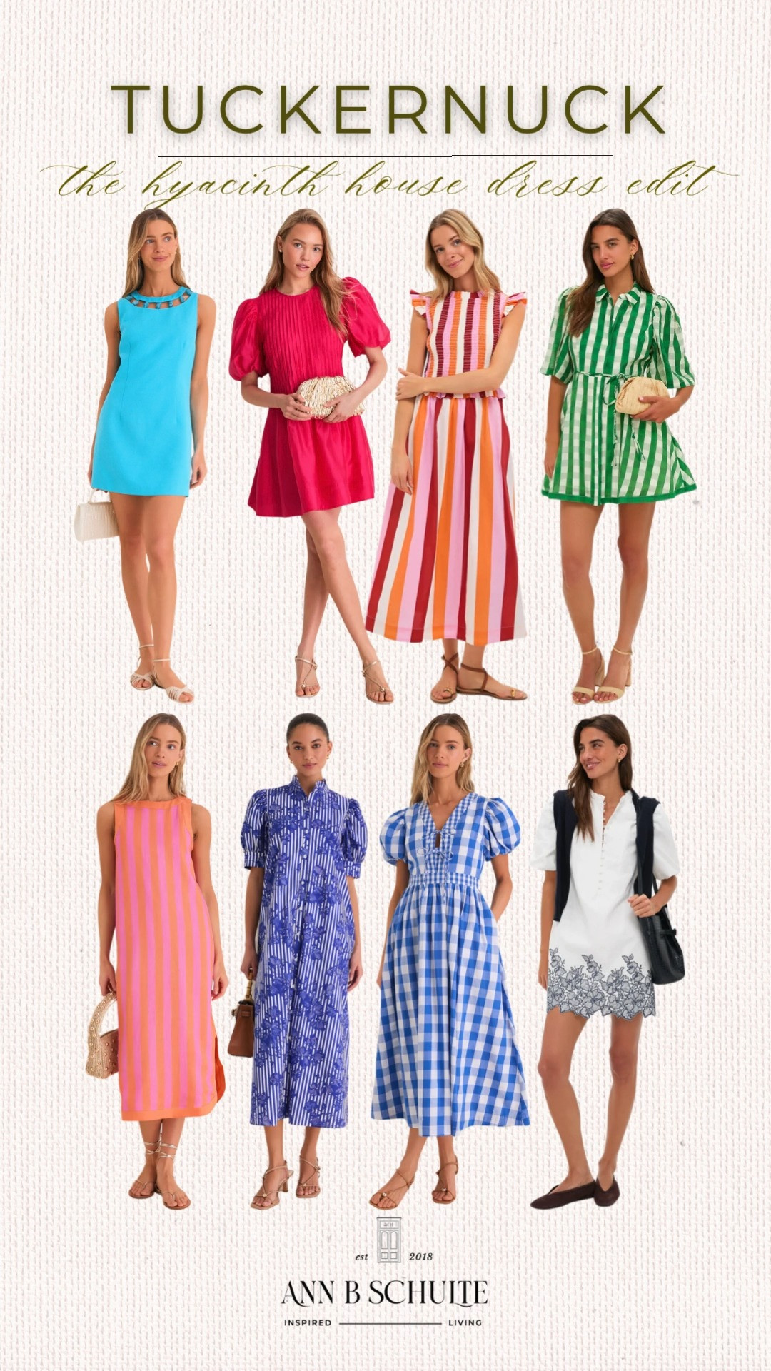 The Hyacinth House dress edit is full of pretty details, happy colors, and effortless outfit moments. Twirl worthy and brunch approved 🌸✨🥂
#hyacinthhouse #dressedit #femininefashion #occasionstyle #springdresses #summerstyle #effortlesschic #colorfulstyle #weekendwear #ltkstyle 

 #LTKootd