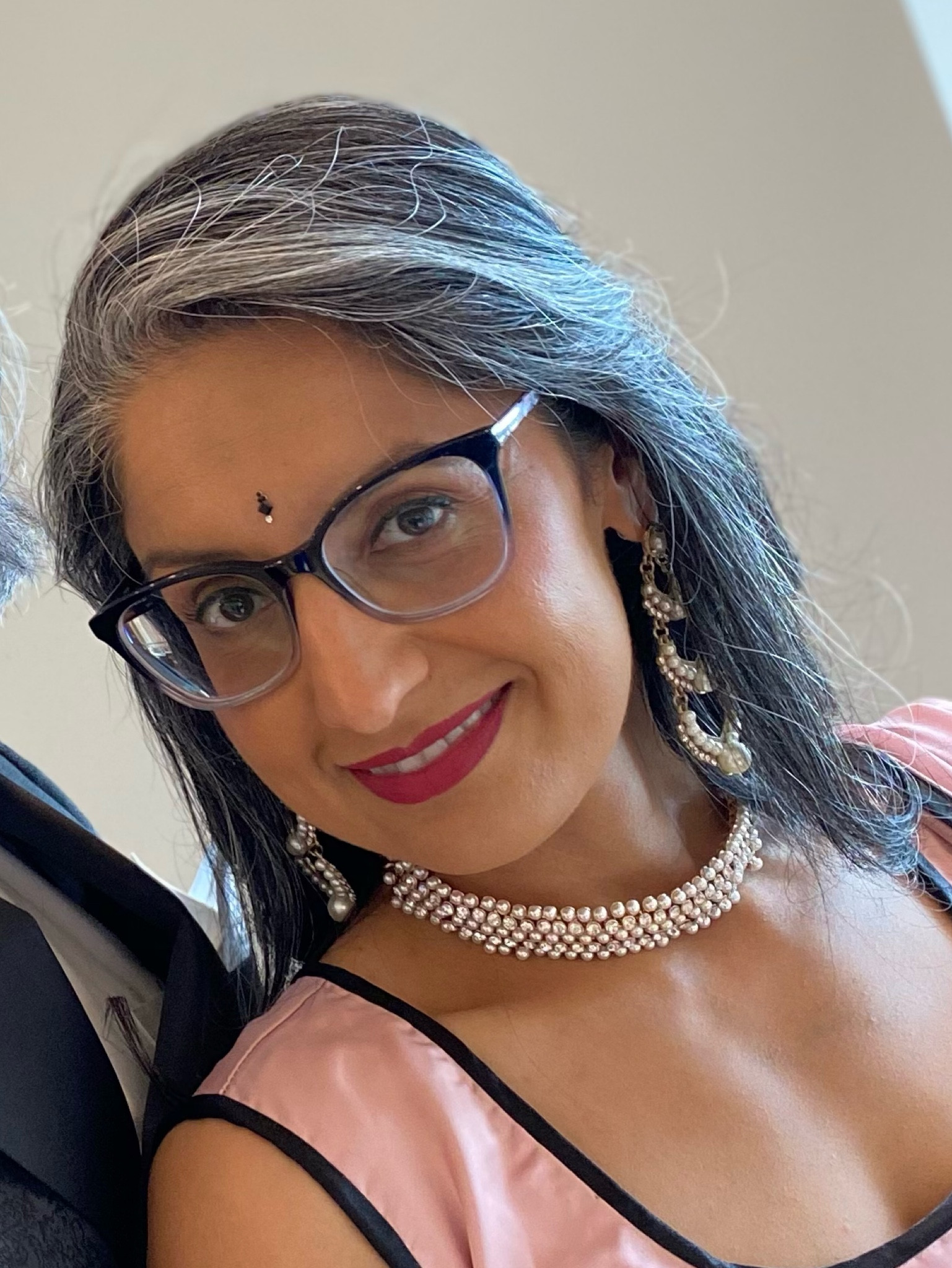 Wedding Guest

Earrings: a small boutique in Kingston, On
Pearl choker: the Bay