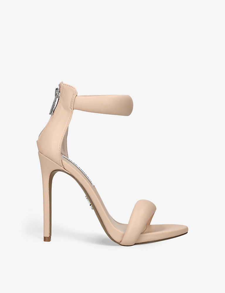 Myra heeled faux-leather sandals | Selfridges