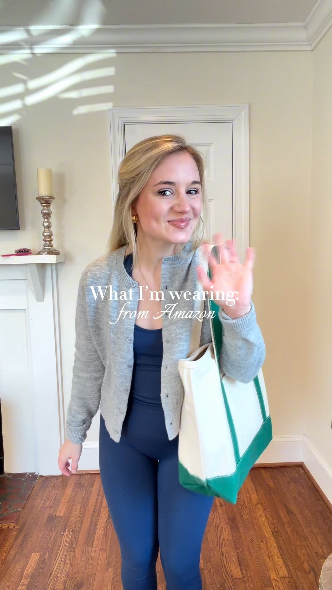 Loving these Amazon finds! 

Active set runs small - size down! Cardigan has been on repeat for me - true to size! & these sneakers are such a great hoka dupe I sized half a size up! 🫶🏼

#LTKootd #LTKgrwm #LTKdayinmylife