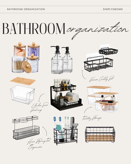 Transform your bathroom into a spa-like retreat with beautiful and functional organization essentials. Corral the clutter with a variety of baskets, apothecary jars, shower, caddy shelves, under the cabinet, storage, hair care organizers, and stylish soap dispensers. #bathroom #bathroomorganization #organization #homestorage 

#LTKfindsunder100 #LTKhome #LTKstyletip