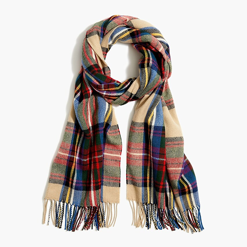 Classic plaid scarf | J.Crew Factory
