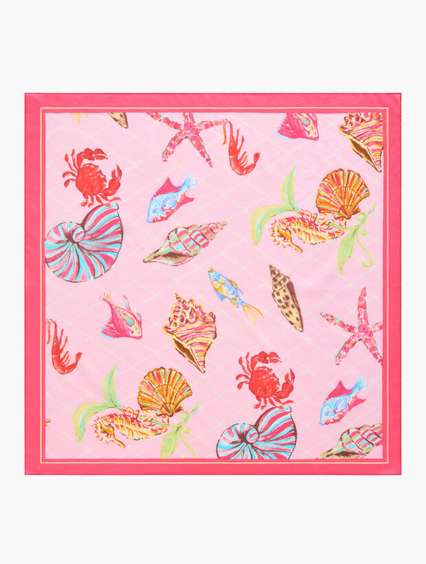 Underwater World Square Scarf | Talbots