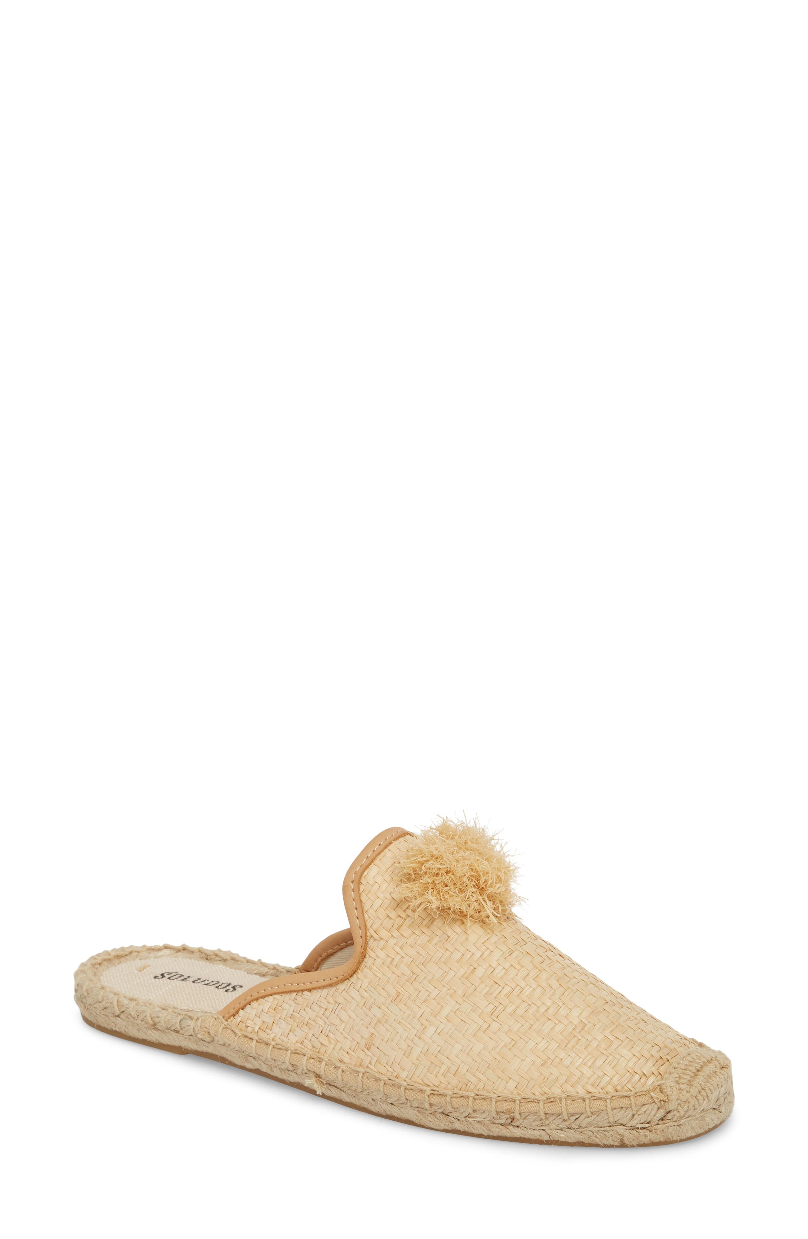 Soludos Raffia Mule (Women) | Nordstrom