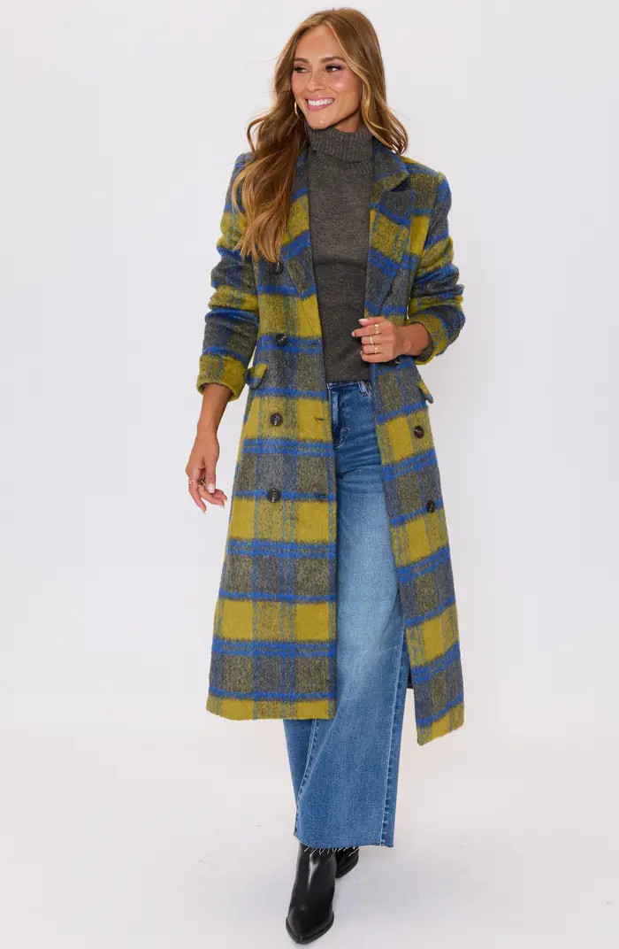 Marlowe Plaid Coat | Nordstrom