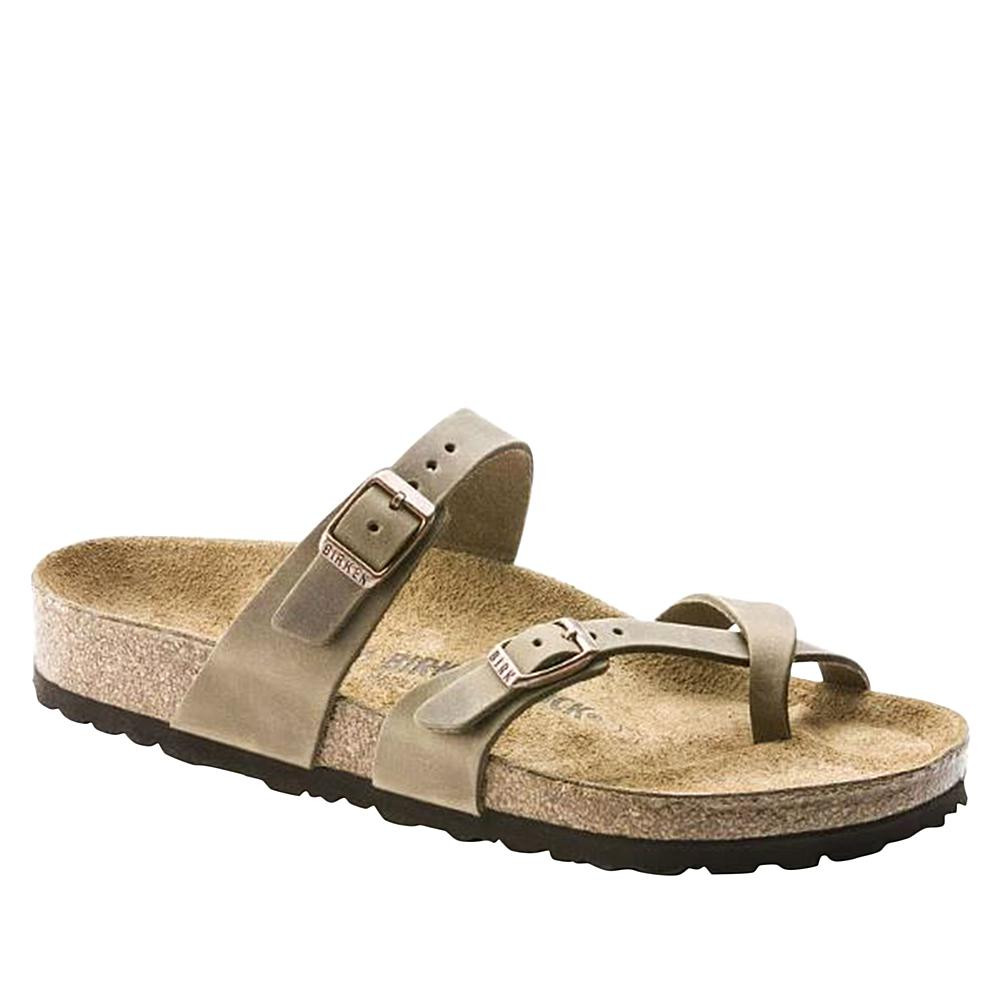 Birkenstock Mayari Leather Toe-Loop Comfort Sandal | HSN