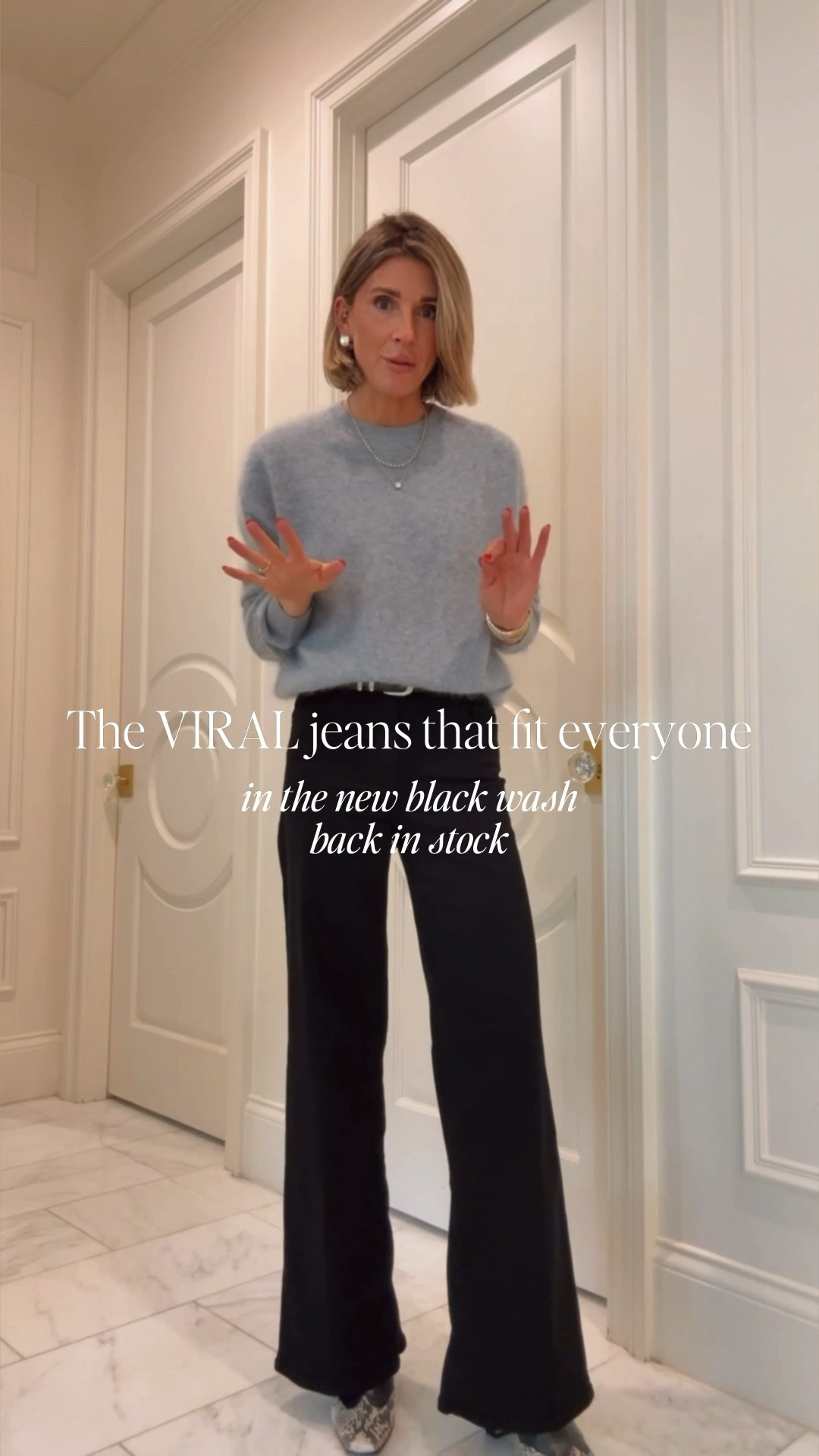 A best seller always! You ladies love these jeans as much as me. Back in stock in all sizes in case you missed your size. 