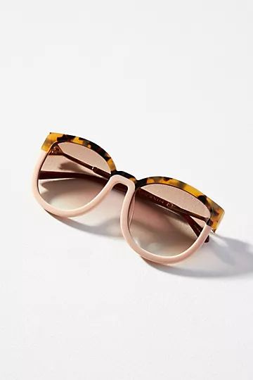 Karen Walker Super Hybrid Oversized Sunglasses | Anthropologie (US)