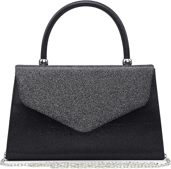 Dasein Women's Evening Bag Party Clutches Wedding Purses Cocktail Prom Handbags with Frosted Glit... | Amazon (US)