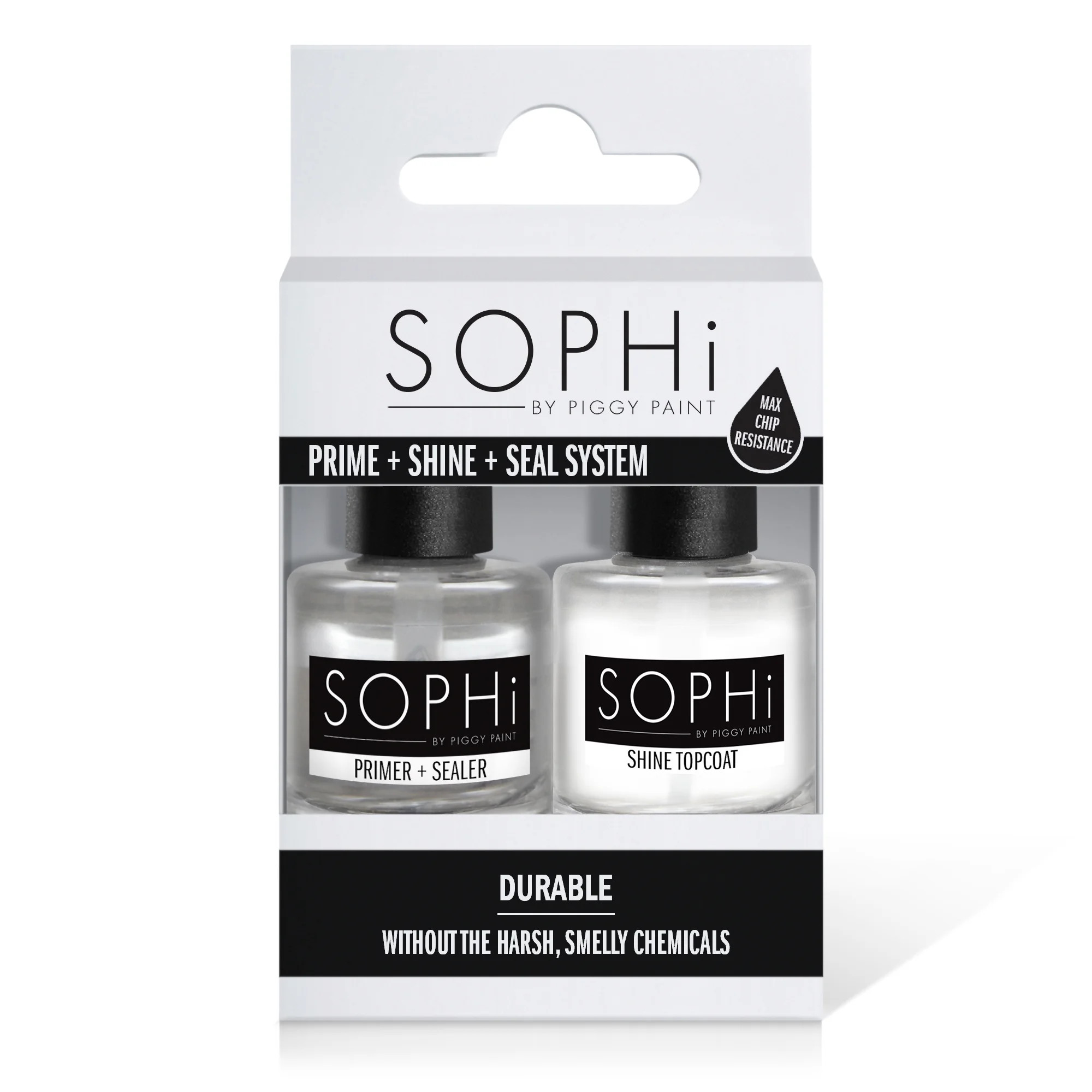 Sophi by Piggy Paint Prime + Shine + Seal System Nail Polish, 1 fl oz - Walmart.com | Walmart (US)