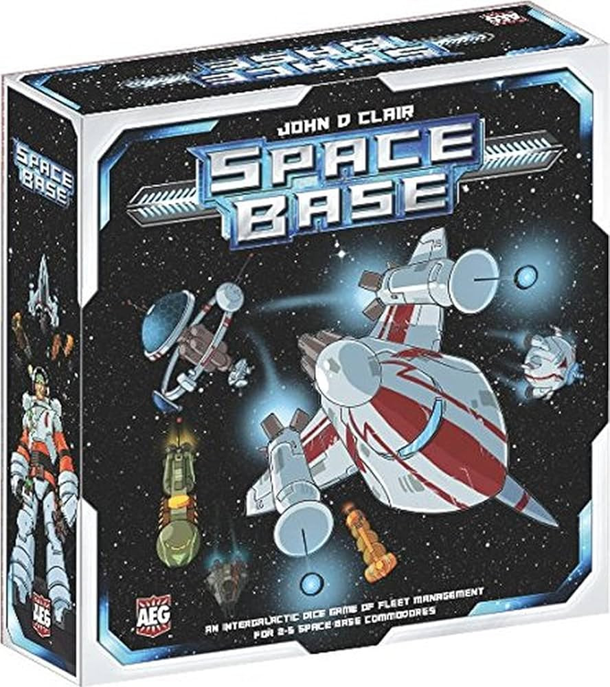 Space Base - Board Game, Dice Game, Build the Best Galactic Port, Heavy Interaction, 2 to 5 Playe... | Amazon (US)