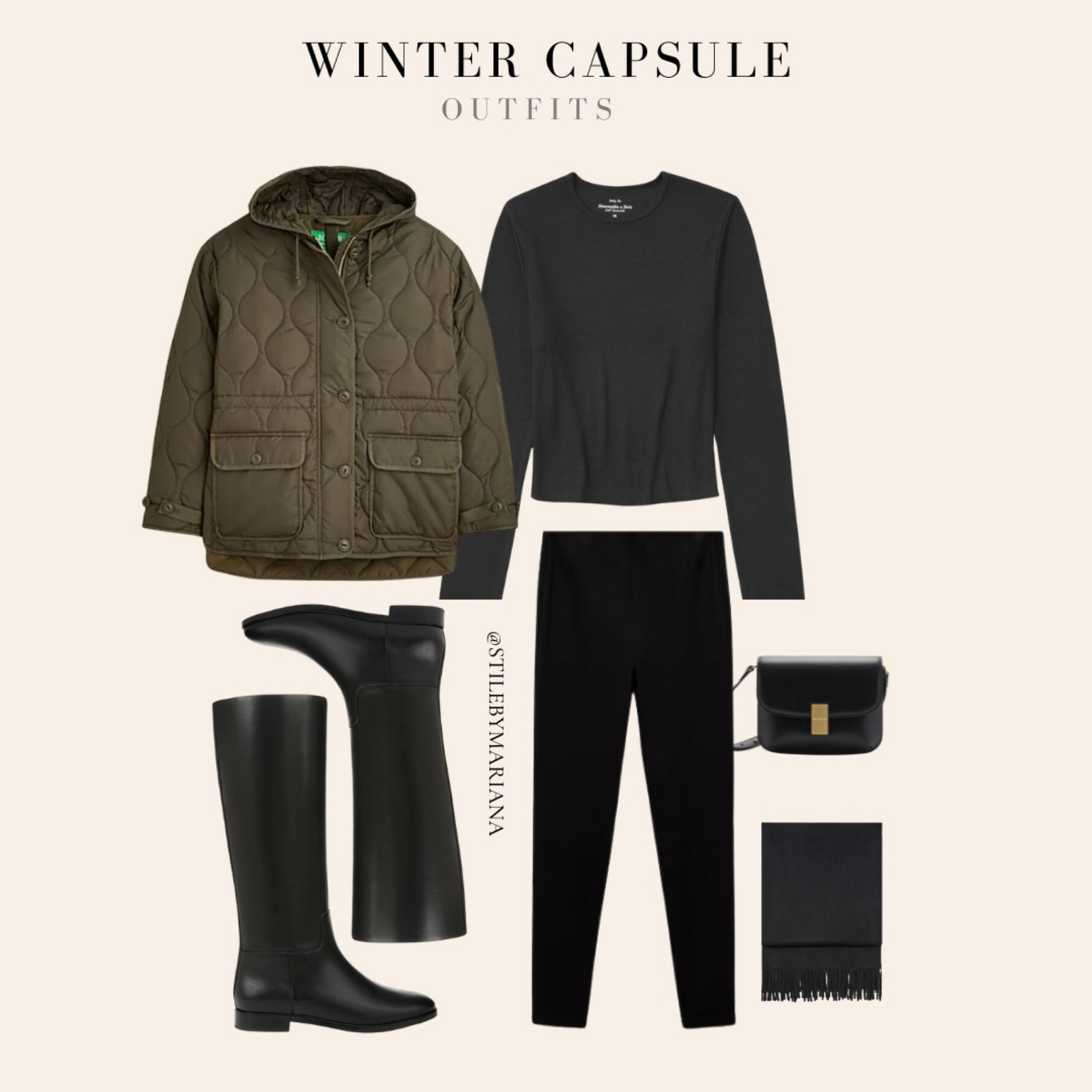 Winter Capsule Outfit 

#LTKFindsUnder50 #LTKFindsUnder100 #LTKSeasonal