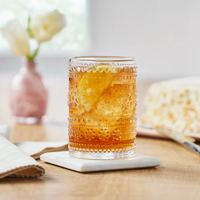 The Pioneer Woman Glass Channing 11-Ounce Tumbler, Clear - Walmart.com | Walmart (US)