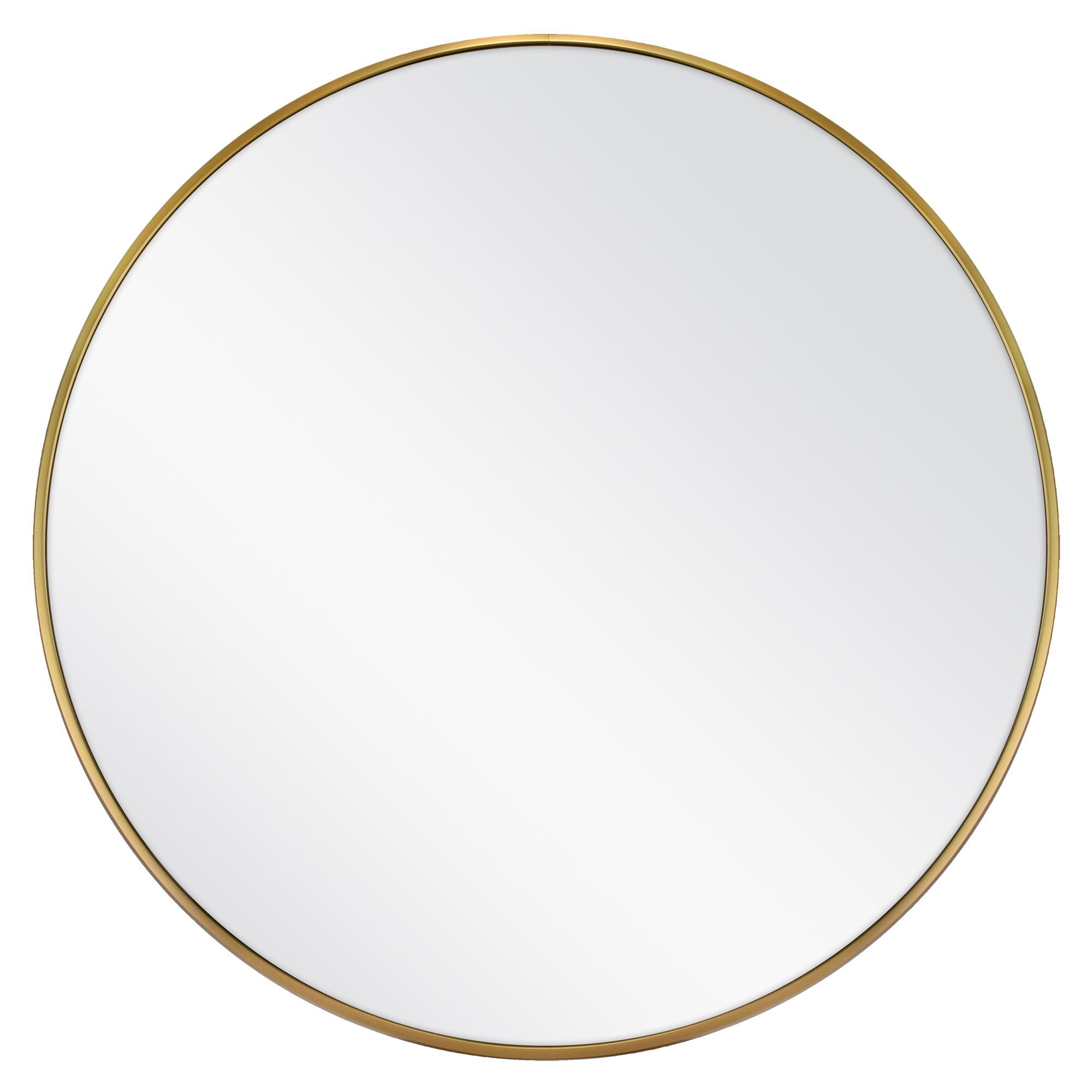 Better Homes & Gardens Gold Metal Round Wall Mirror, 28 Inch | Walmart (US)