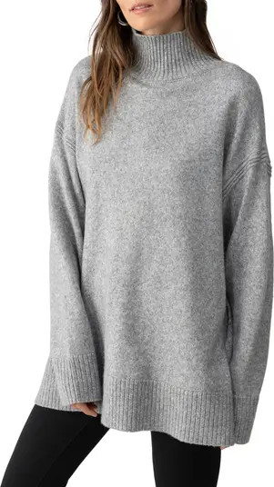 Sanctuary Perfect Turtleneck Tunic Sweater | Nordstrom | Nordstrom
