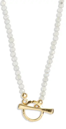 Labradorite Beaded Toggle Necklace | Nordstrom