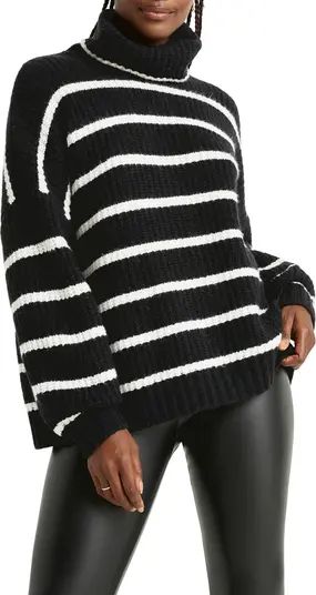 x Cella Jane Stripe Turtleneck Sweater | Nordstrom