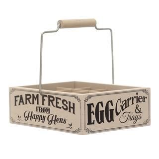 7.5" Farm Fresh Eggs Decorative Crate by Ashland® | Michaels Stores