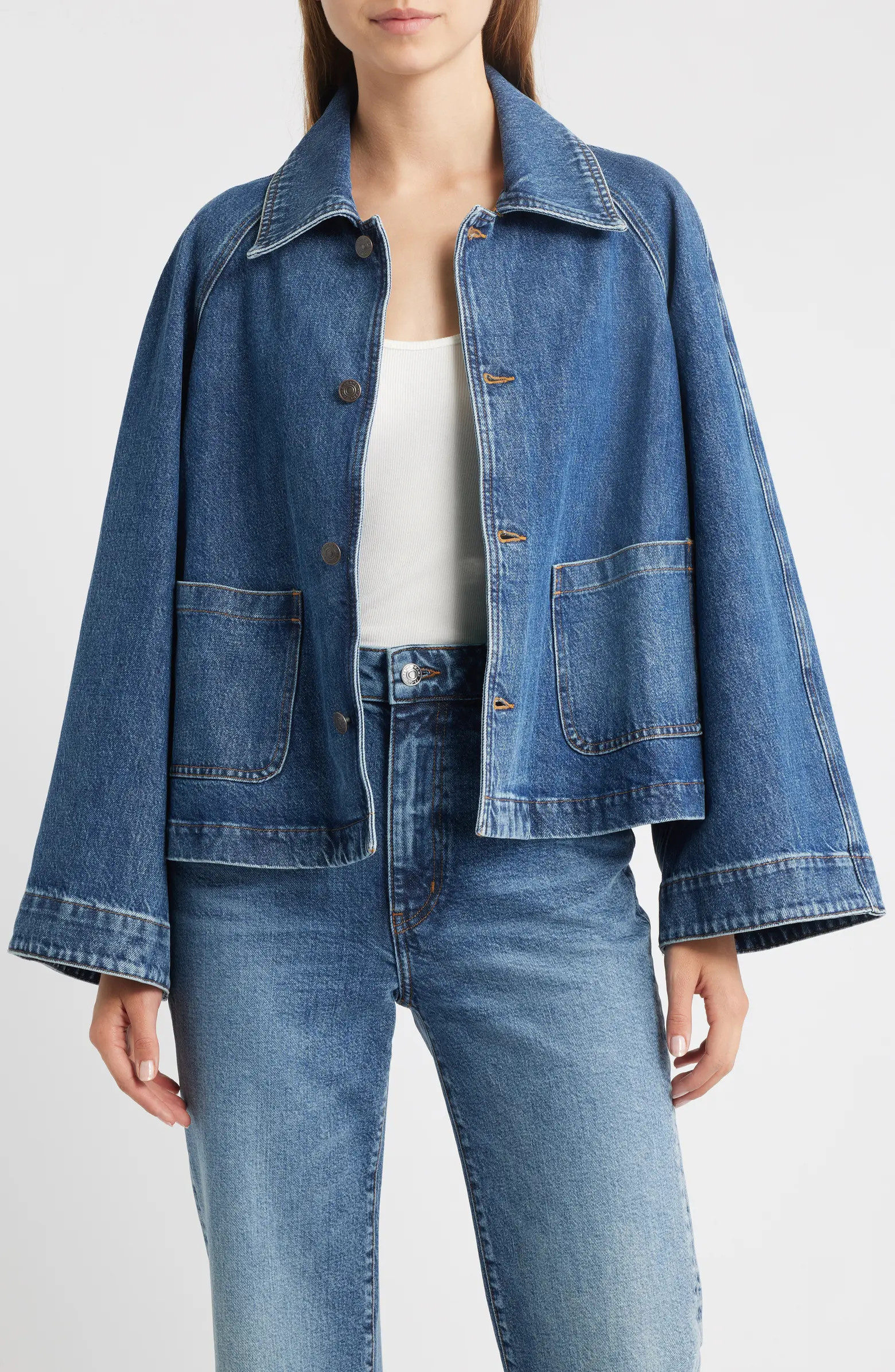 The Denim Swing Jacket | Nordstrom