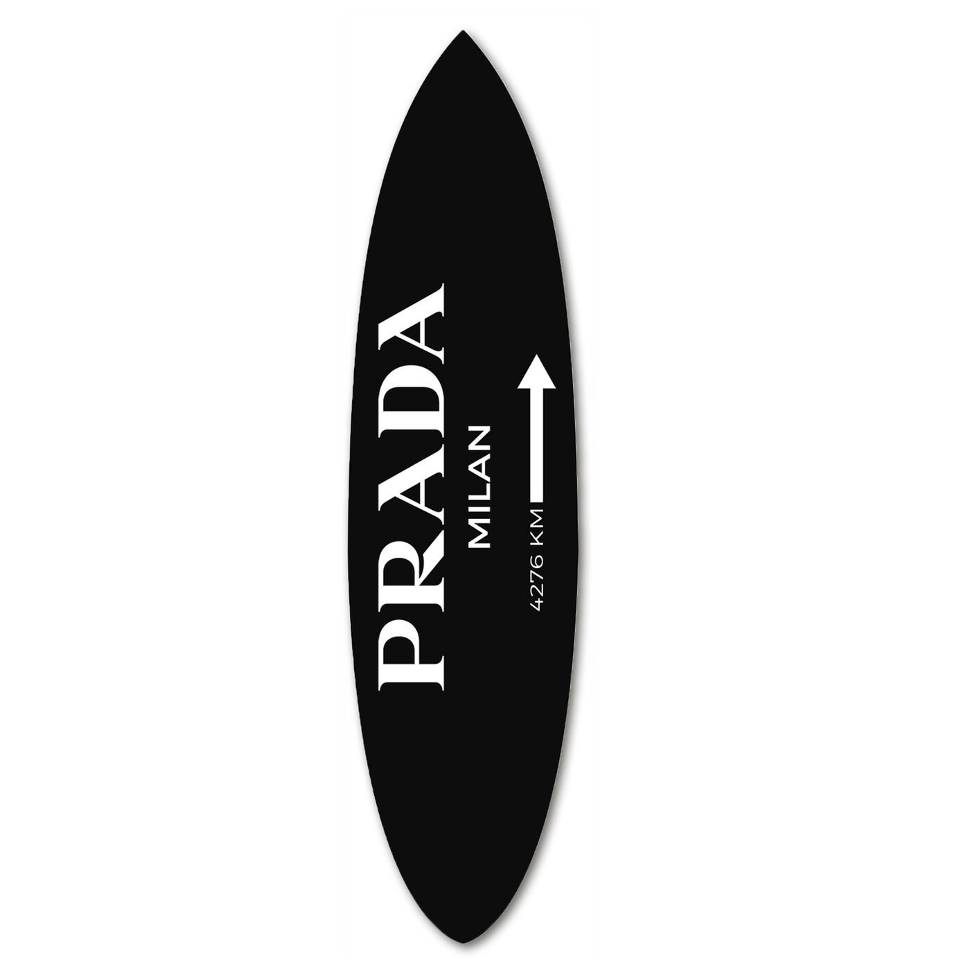 Milan Surfboard Black | By Oliver Gal | Oliver Gal