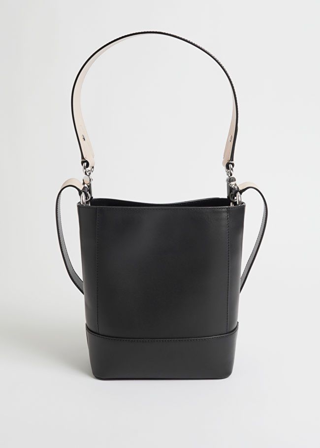 Detailed Leather Bucket Bag | & Other Stories US