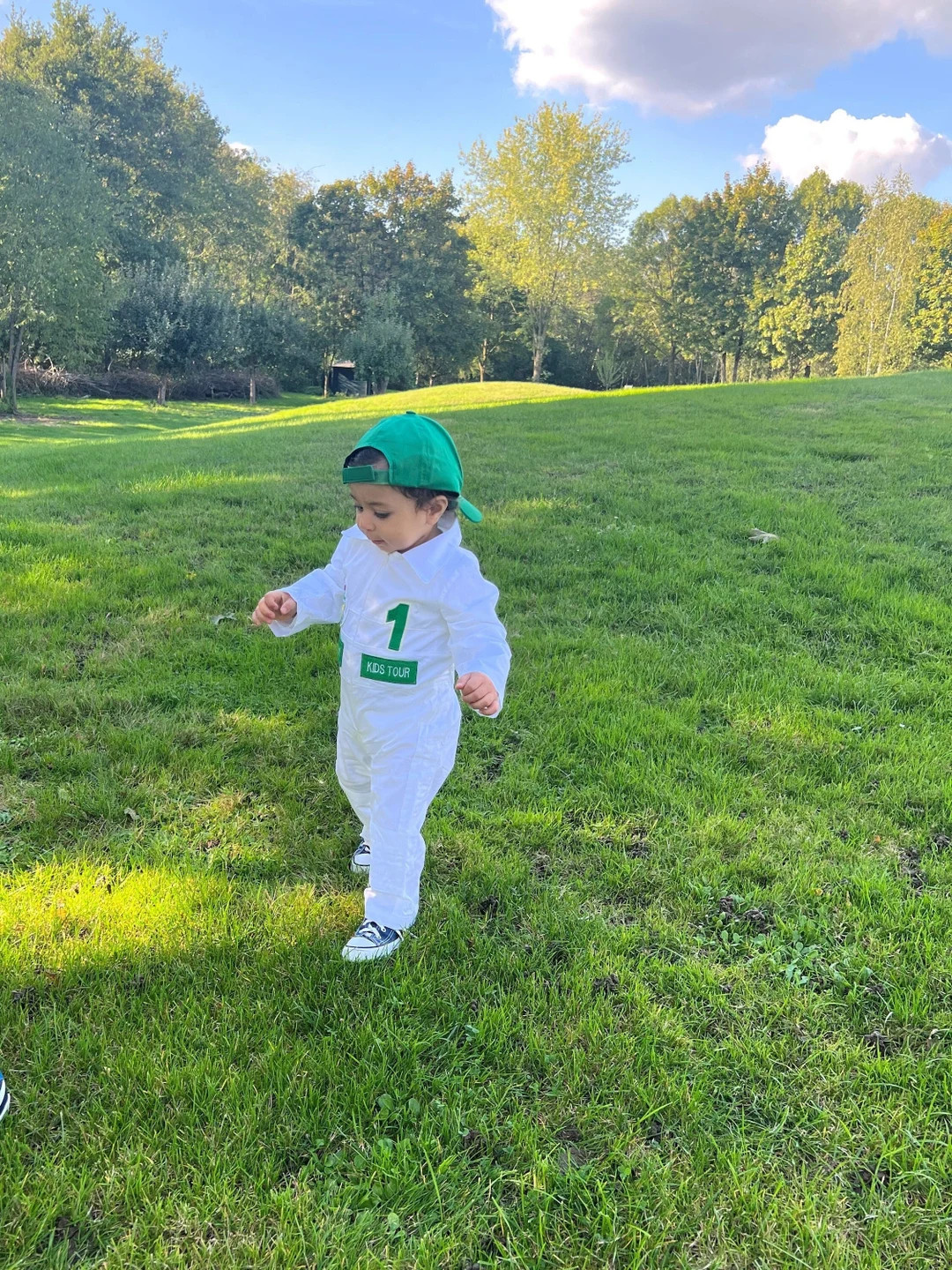 Personalized Golf Long-short Caddy Outfit for Kids*toddler Golf White-green Suit*baby Golf 1st Bi... | Etsy (US)