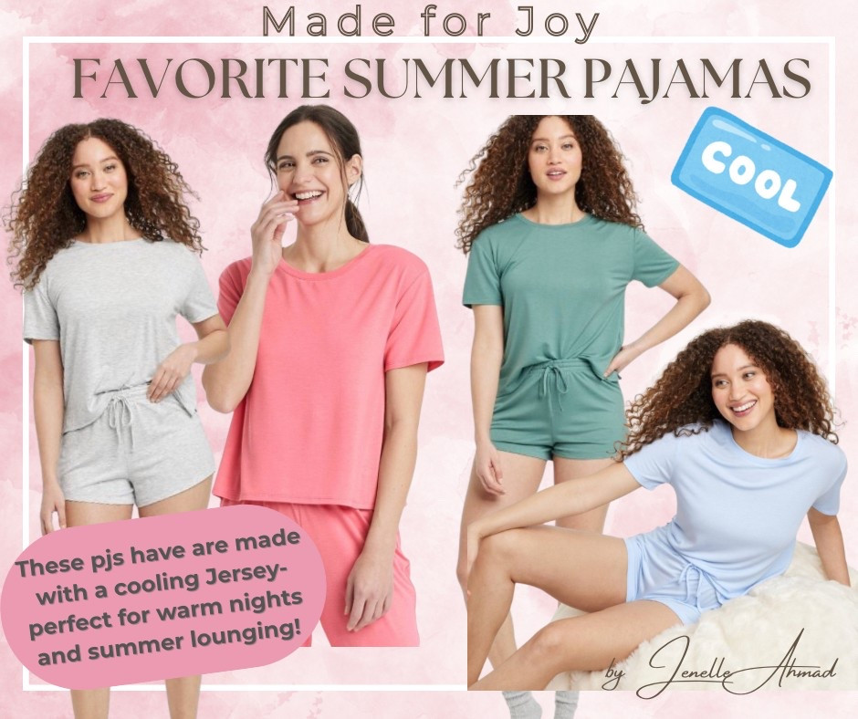 Seriously my favorite pair of pajamas! Who else gets hot at night?! These are for you!! Lightweight and comfortable, made with cooling jersey fabric - yes please. I have them in two colors and have gifted them for Mother’s Day they were a hit! Only $20 for the set! 

#LTKSummerEdit #LTKSeasonal #LTKStyleTip